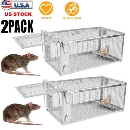 2pcs live humane - humane, trap