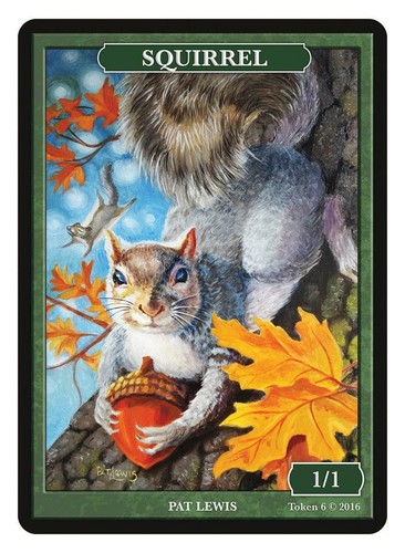 Squirrel token artist pat - ,