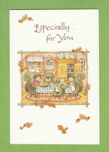 Squirrel family celebrates - squirrel,